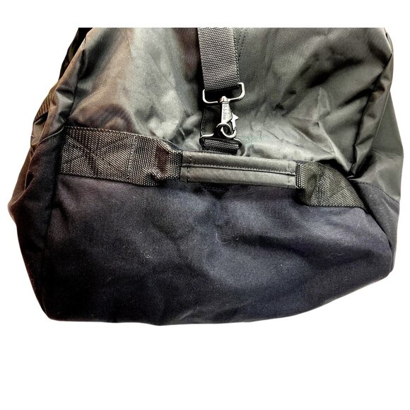 L.L. Bean Black Nylon XXL Duffel Bag W/Adjustable Strap 135L 34"x17"X15" C44 - Picture 9 of 12